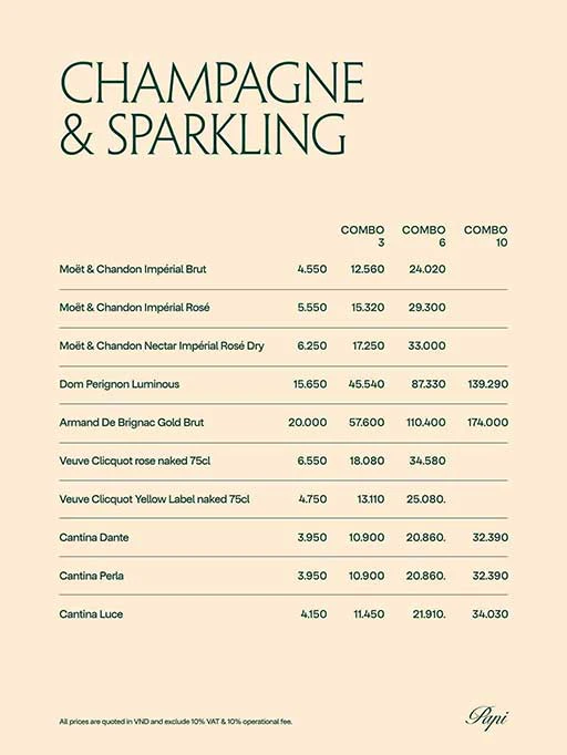 Signature menu 3