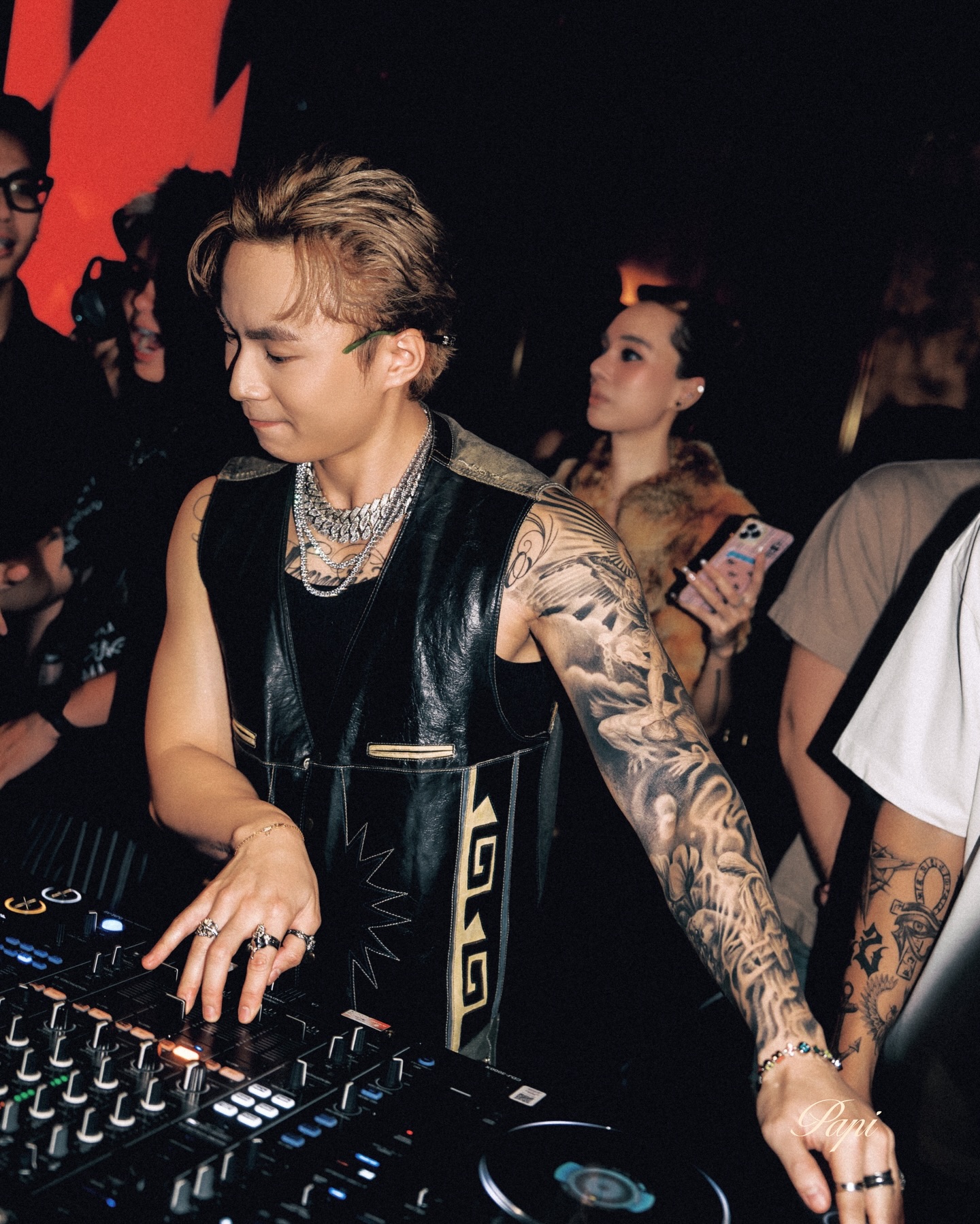 PAPI DJ booth